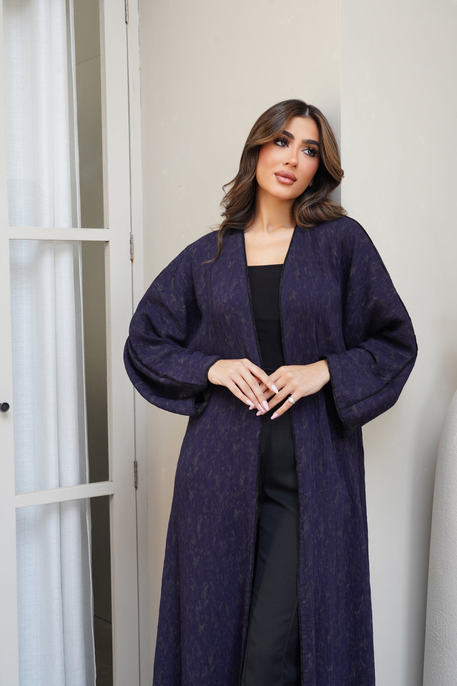 Anbella Purple Navy blue