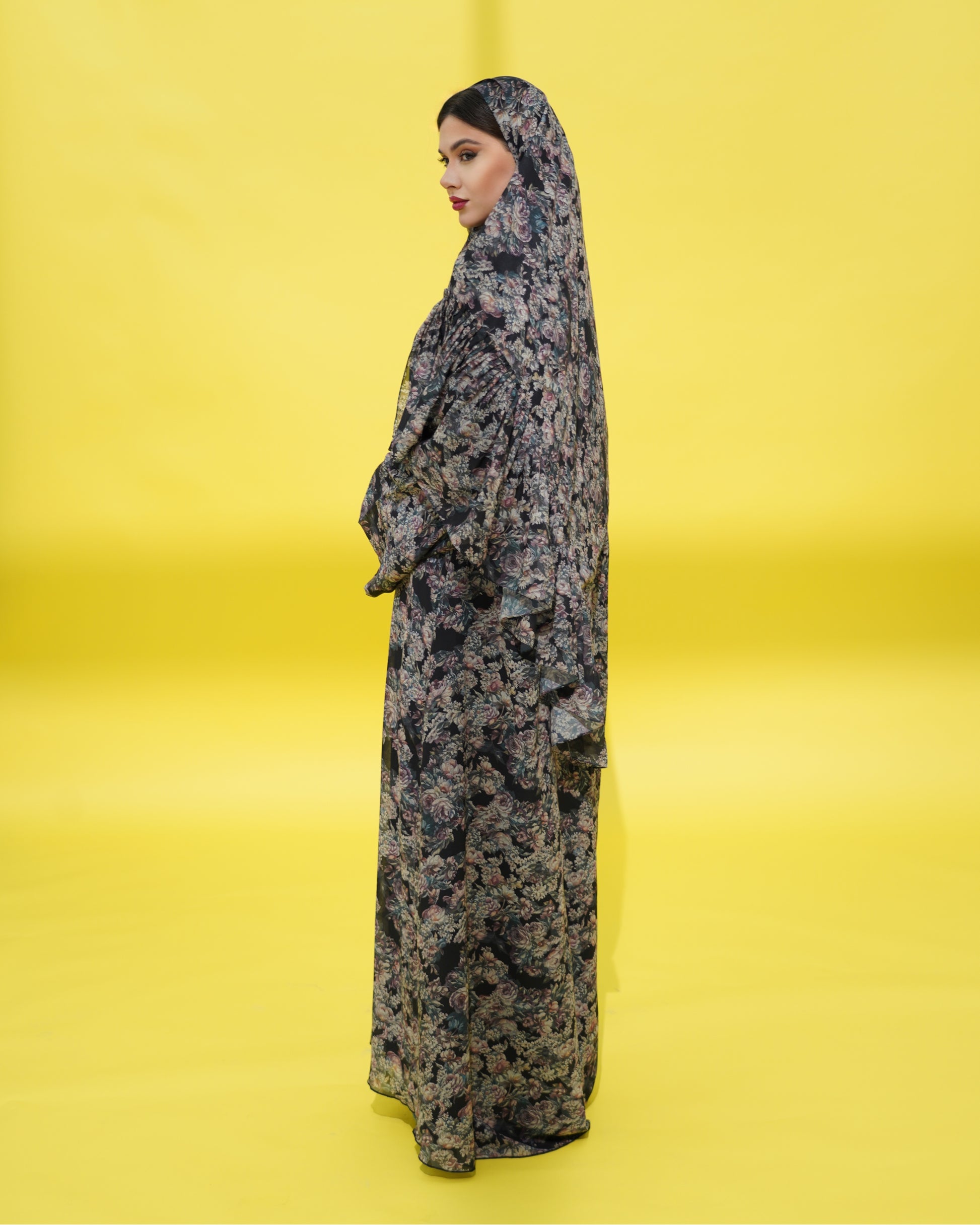 Delilah  Chiffon Abaya