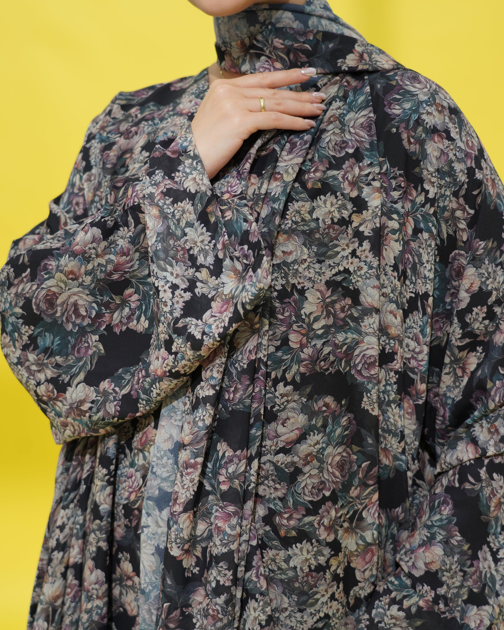 Delilah  Chiffon Abaya