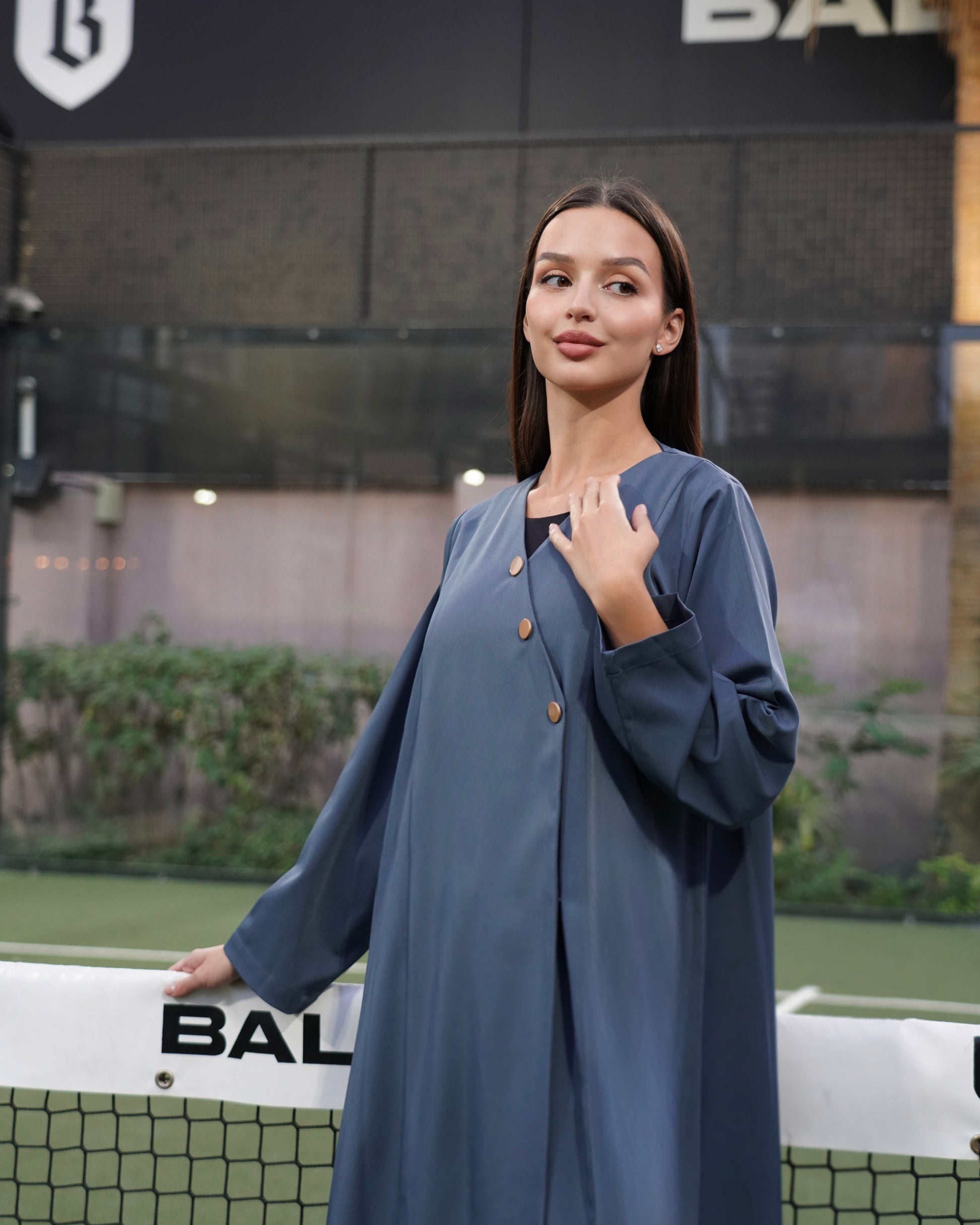 Zaina steel grey blue