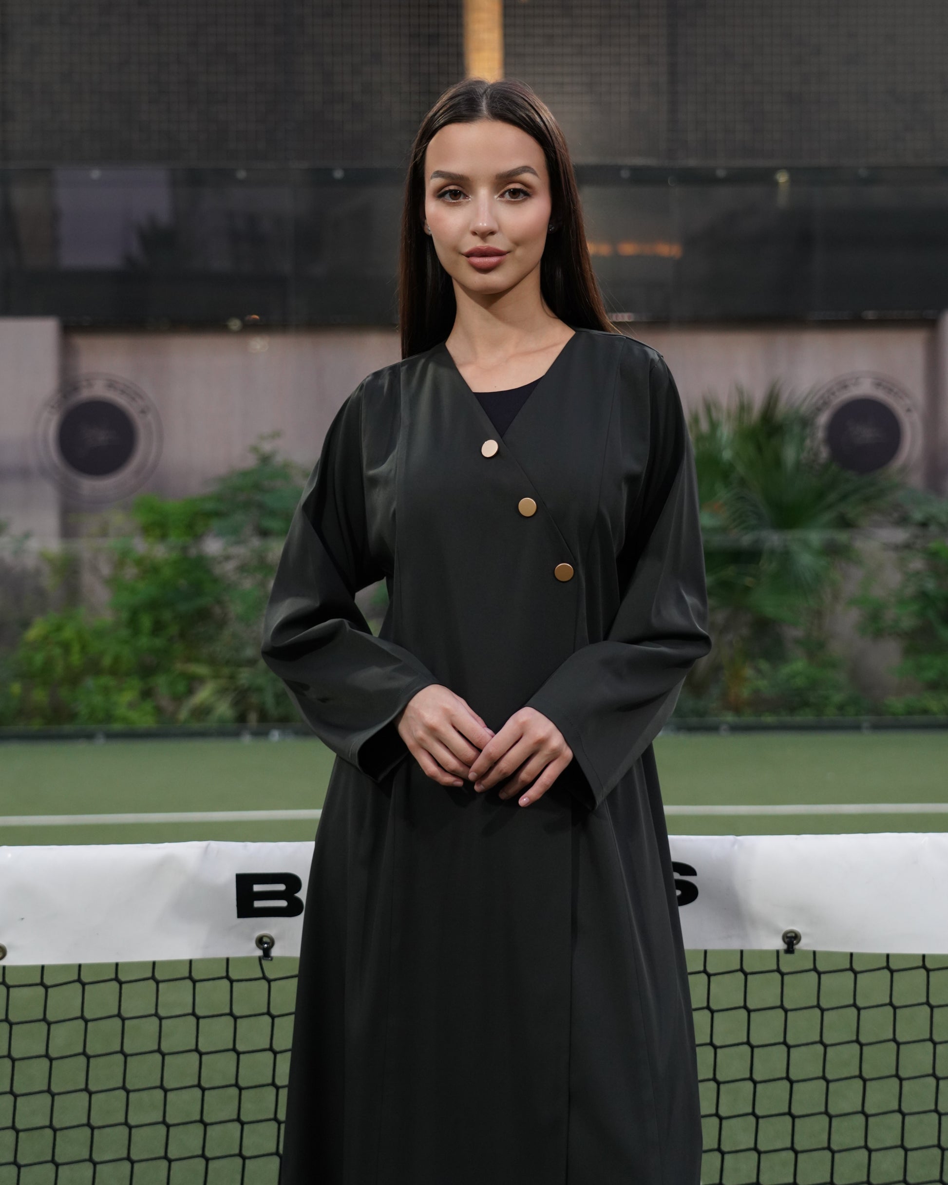 Zaina Deep Olive Green