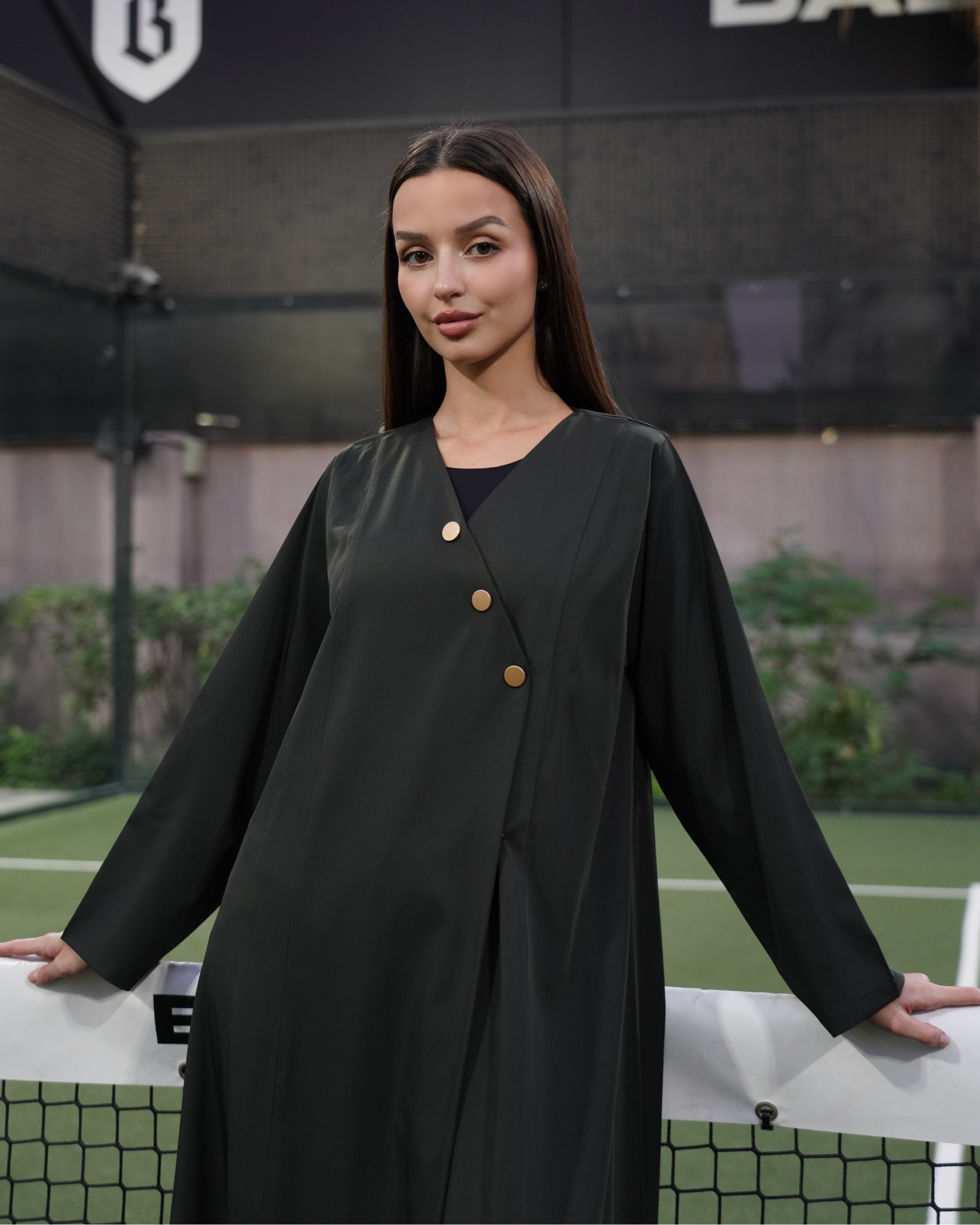 Zaina Deep Olive Green