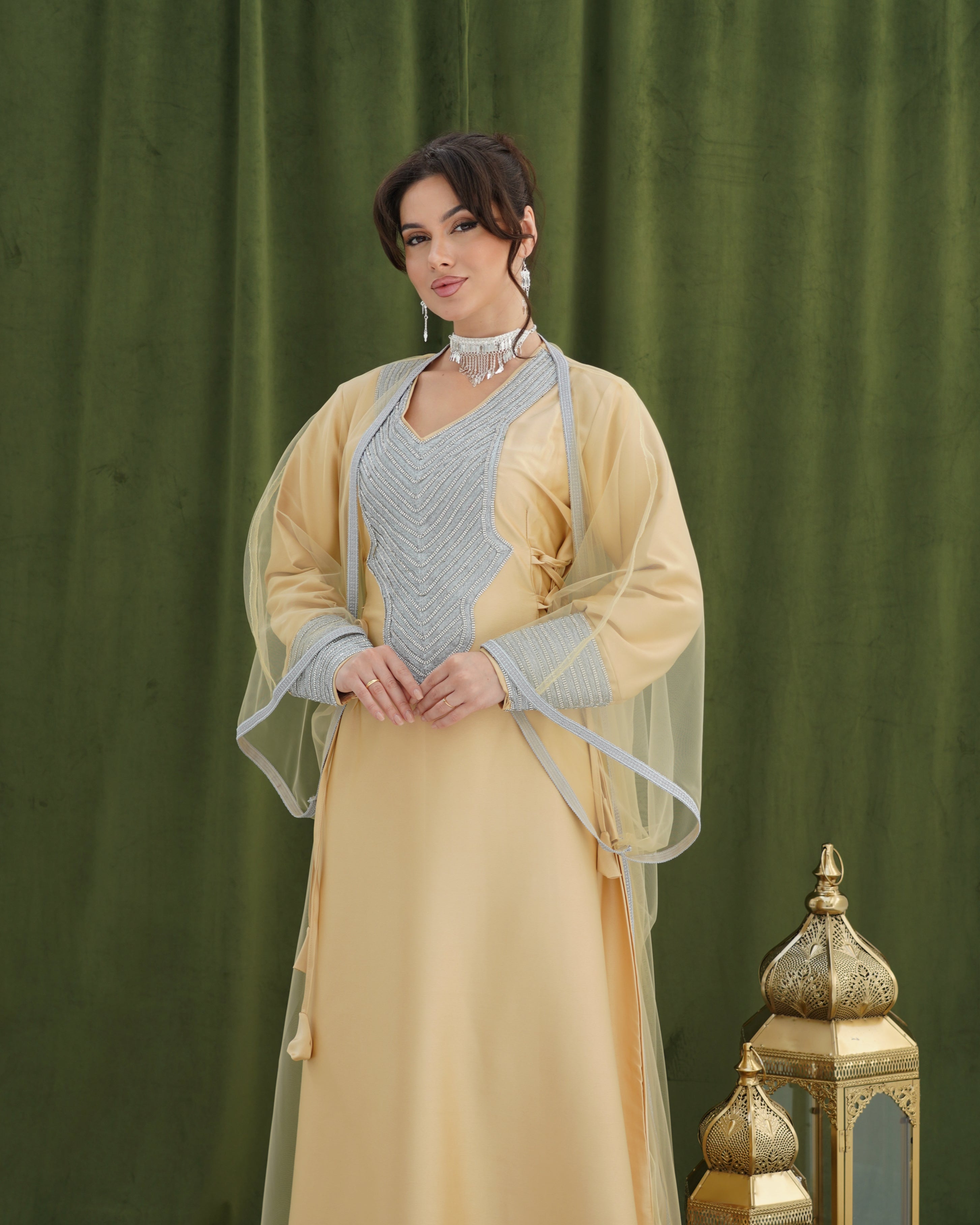 Sheikha Soft Yellow Beige