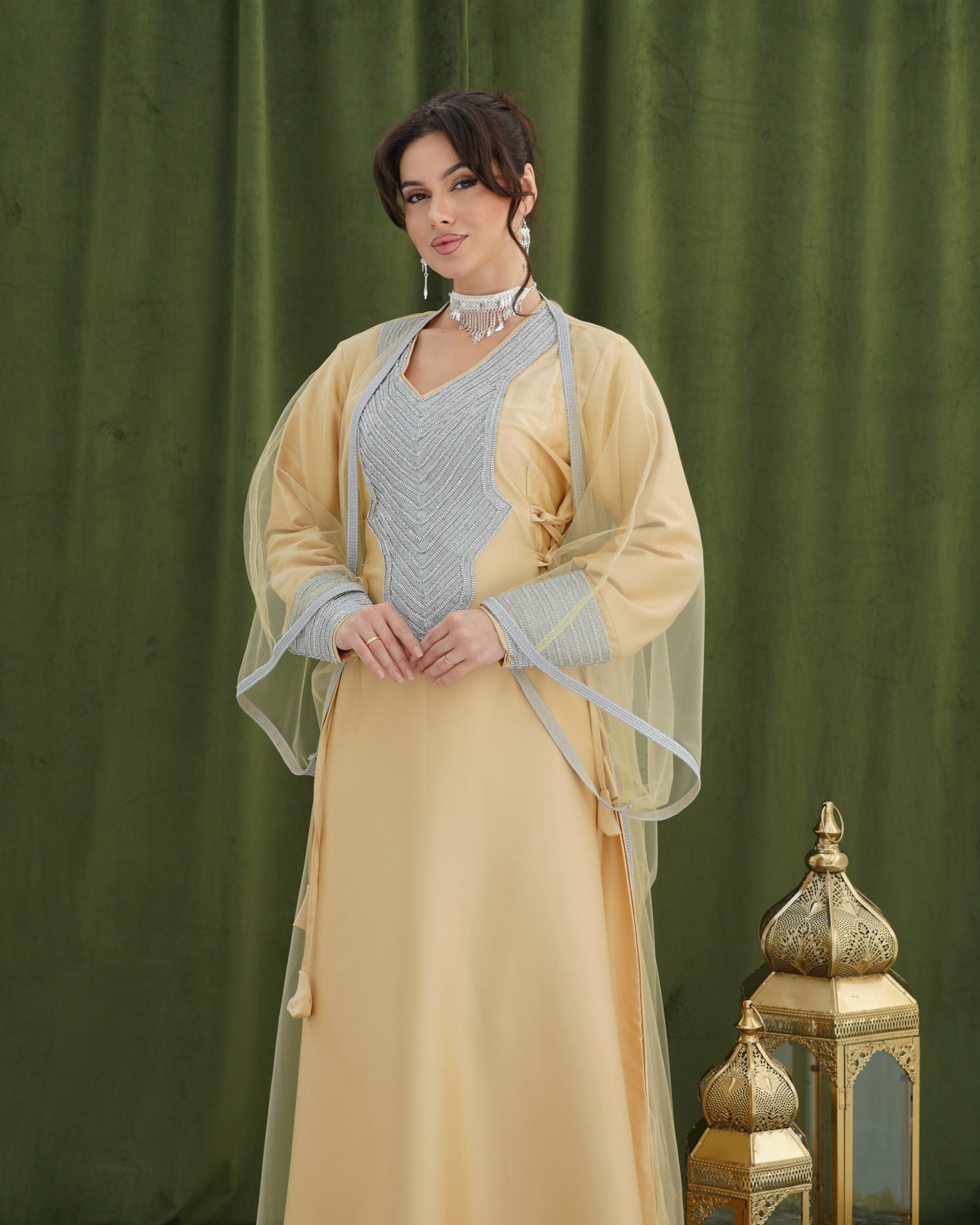 Sheikha Soft Yellow Beige